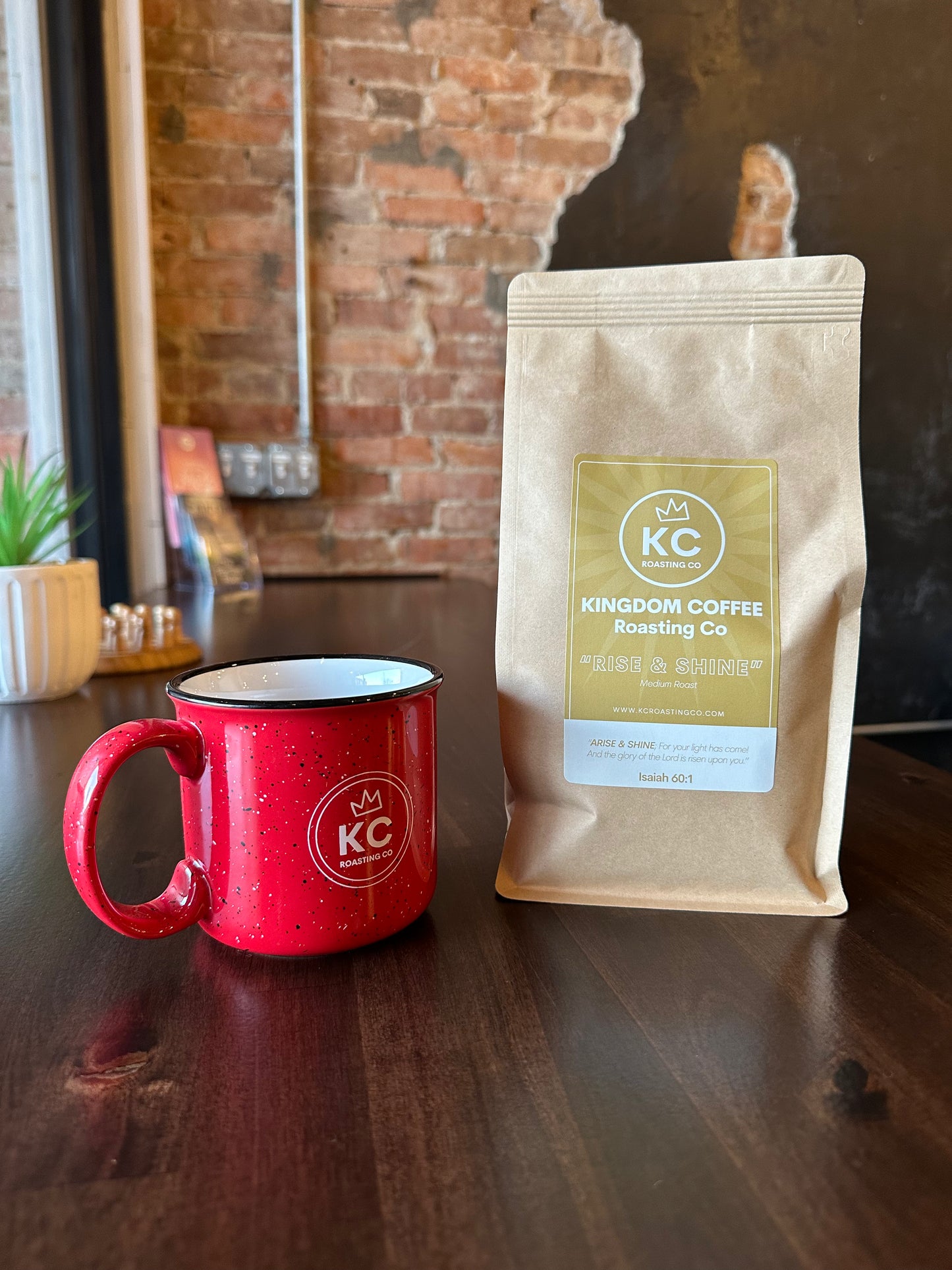 Rise & Shine medium roast — faith based coffee from KINGDOM Coffee Roasting Co